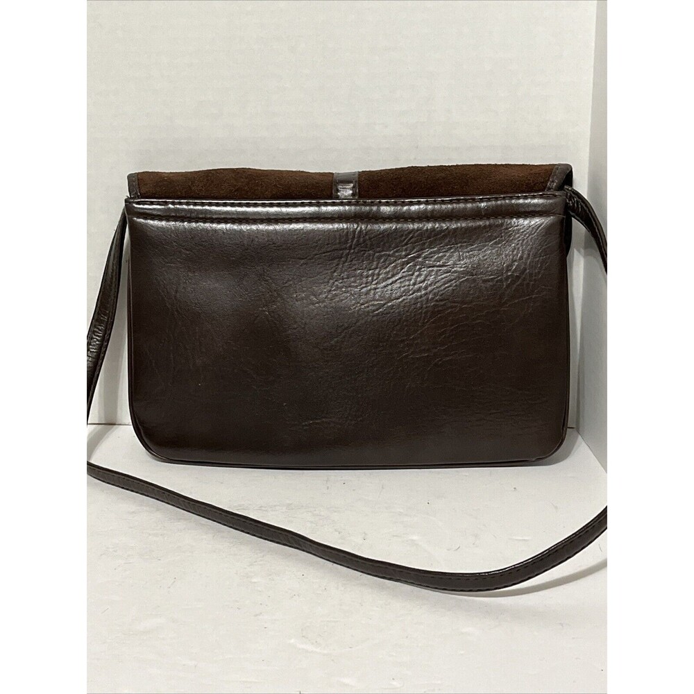 Vintage 50’s? 60’s Coccini Brown Suede Leather Purse Shoulder Bag Rare HTF - Picture 5 of 10